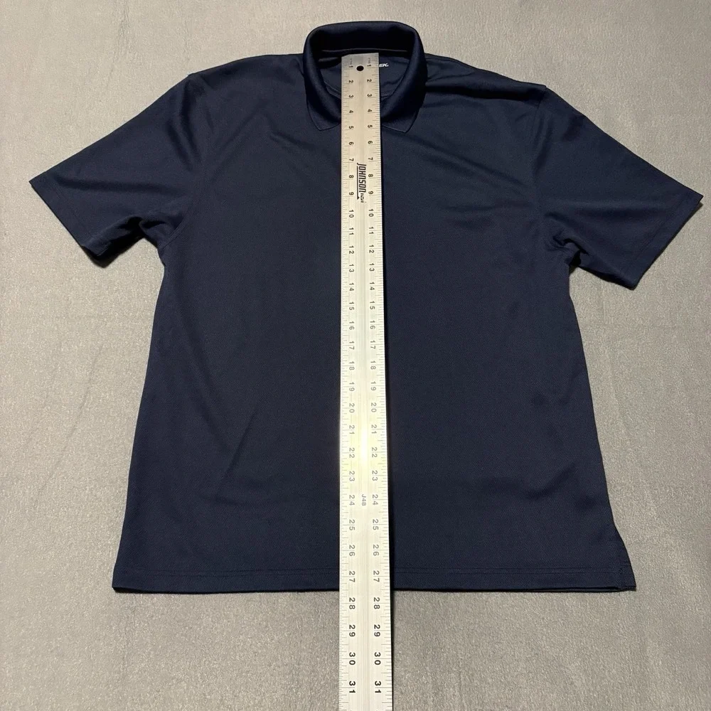 Sport-Tek® Dri-Mesh® Polo Mens Navy Blue M Performance Golf Cool Dry Lot Of 3‎